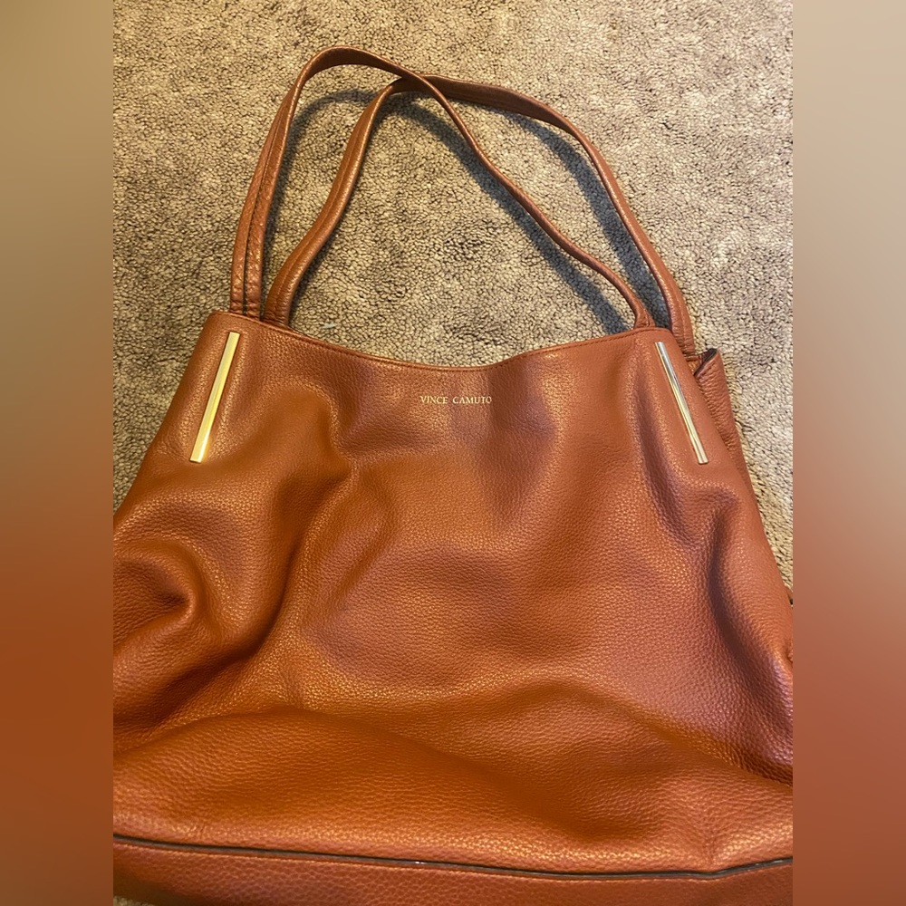 Brown Vince Camuto purse